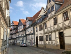 14-SchafPaul-Wolfenbuettel-2018-Altstadt-450 yıllık evler-Krummel Str.