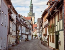 13-Historische altstadt-wolfenbuettel-450 yıllık evler